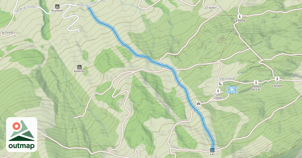 Map of Chevreuil