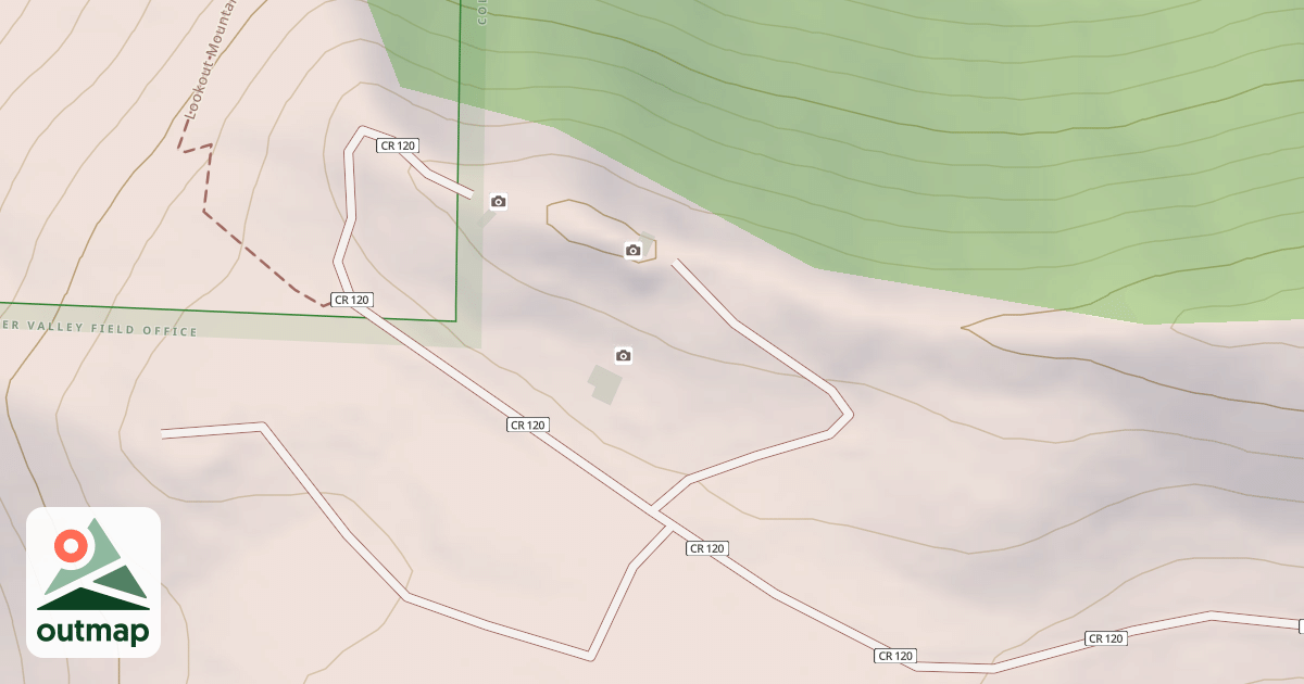 Map of BLM National GTLF Public Motorized Roads 5e4ec1cf-081a-429f-9a1f-402886a2016e