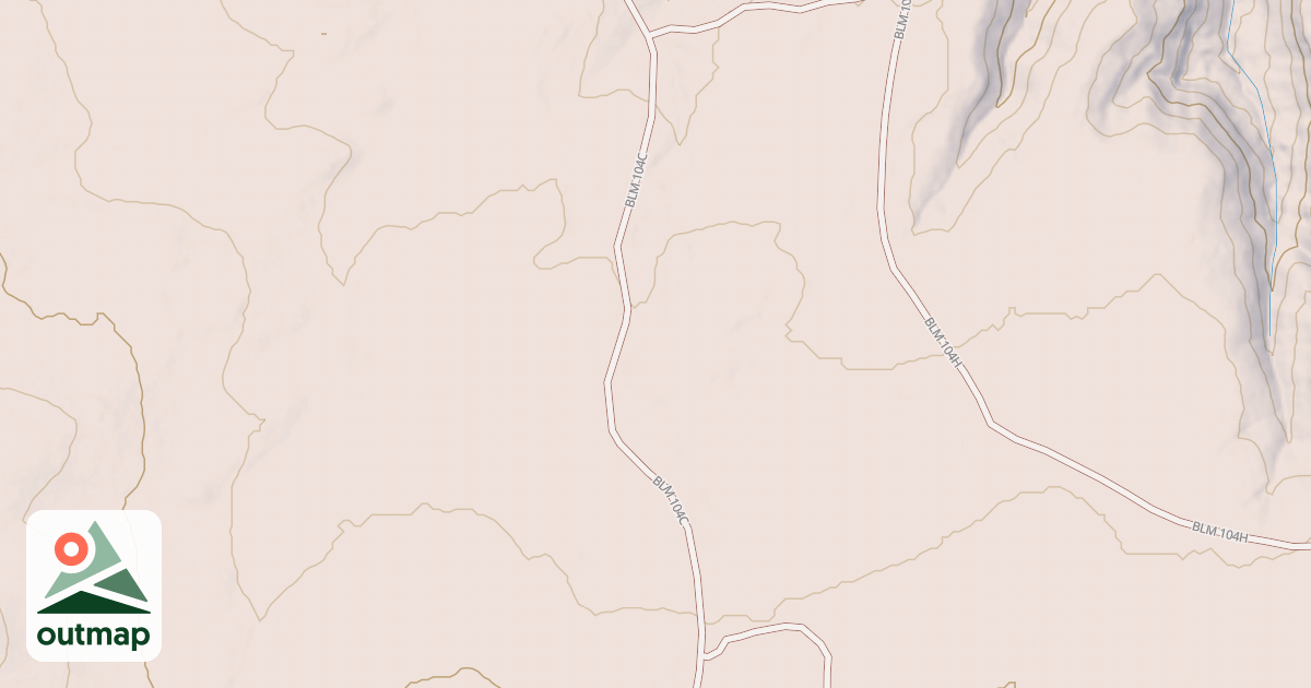 Map of BLM National GTLF Public Motorized Roads 08f73697-a487-45e0-a95a-70215faaec6f