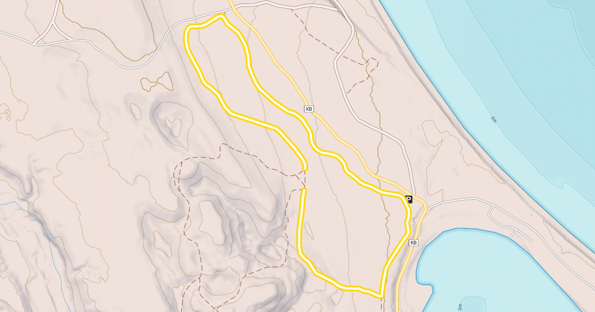 Map preview of Peep-O-Day Loop