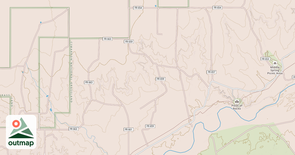Map of COW CAMP