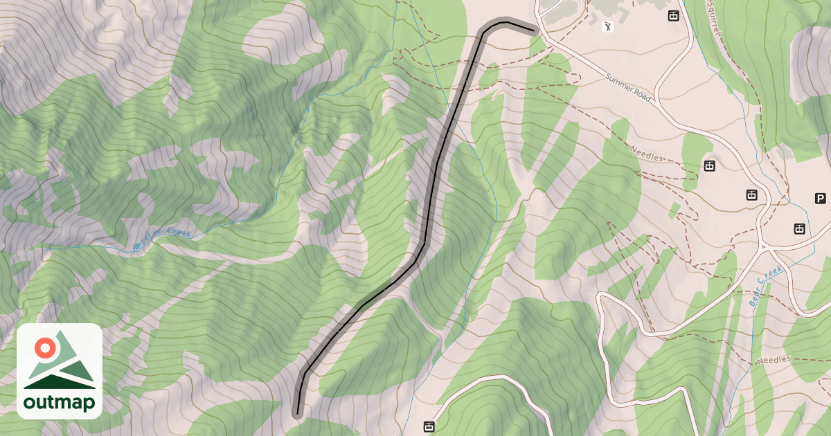 Map of Grizzly Finish