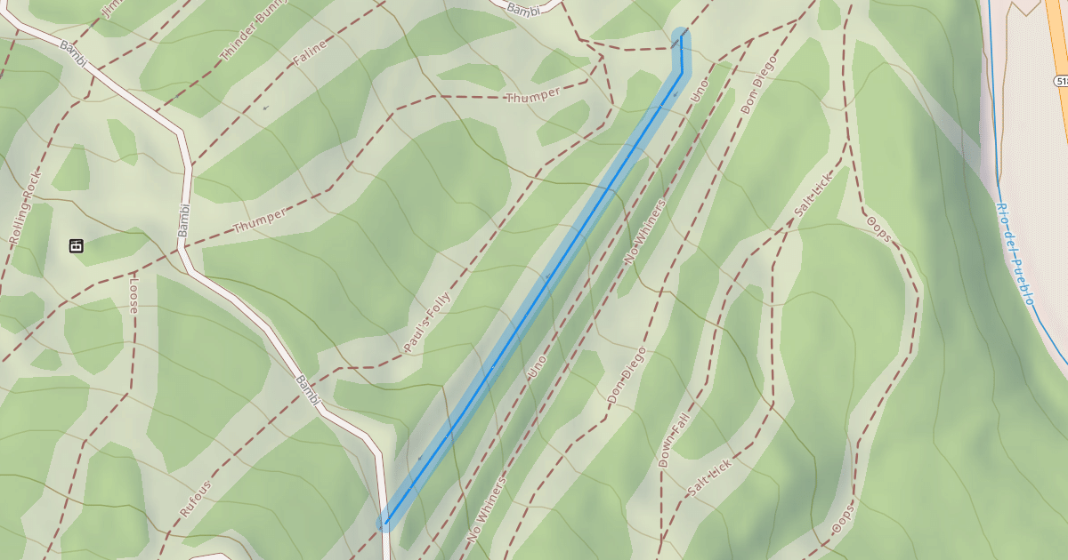Map preview of Lower Gamble