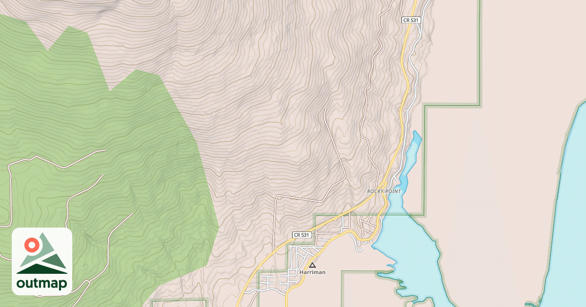 Map of 3556