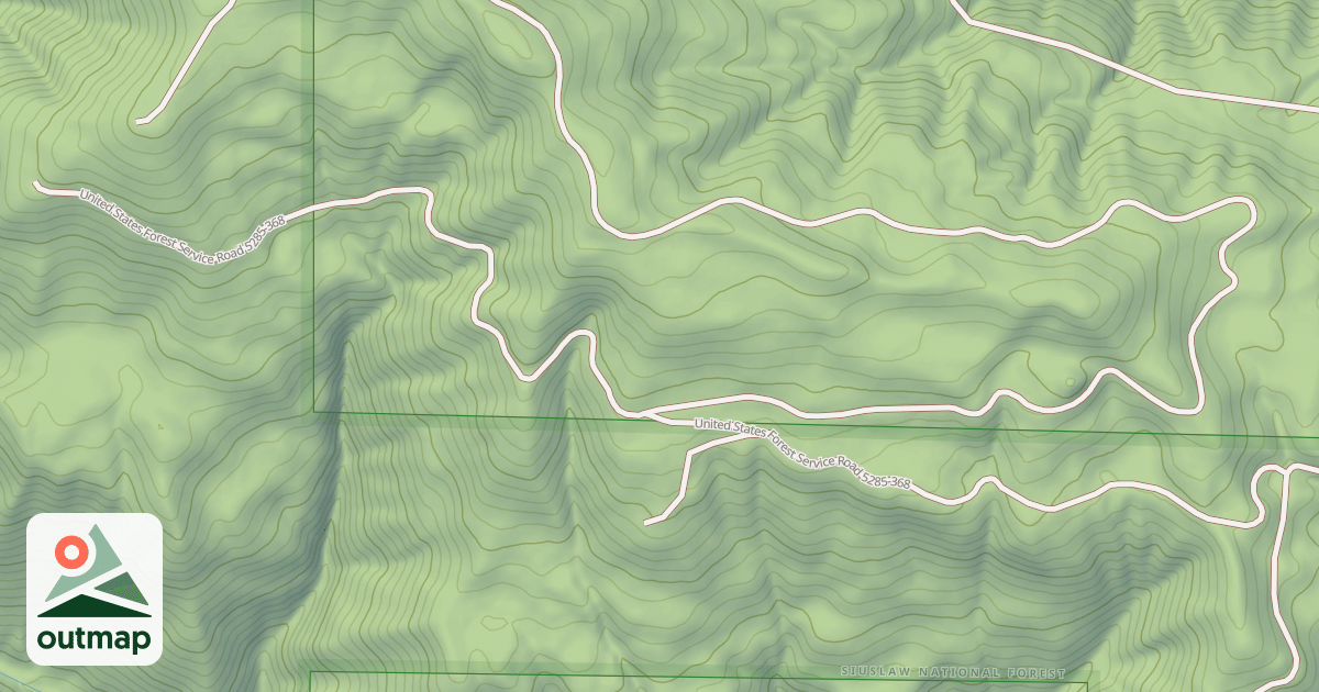 Map of USFS Motor Vehicle Use Map Roads {A77E9A6A-2C3F-4890-84E5-C17E94E7700D}
