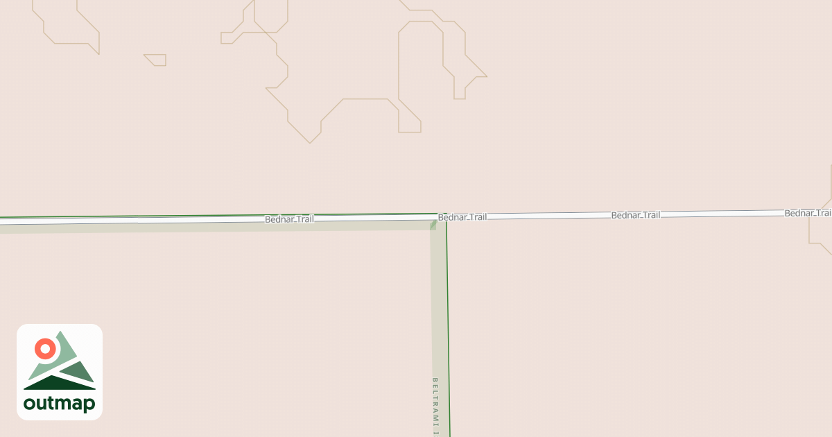 Map of Warroad/Roseau Trails