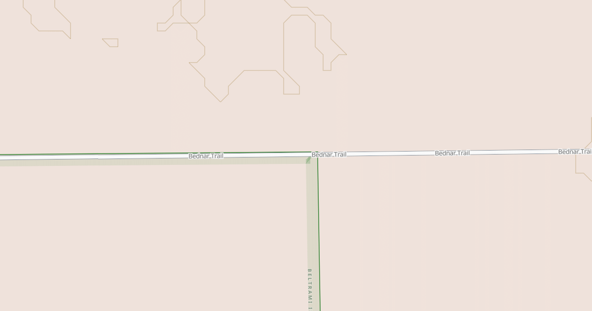 Map preview of Warroad/Roseau Trails