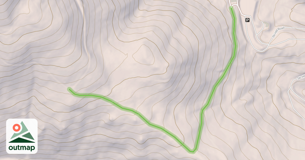 Map of Lighting Ridge Road