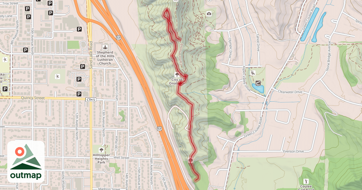 Map of Cameltail