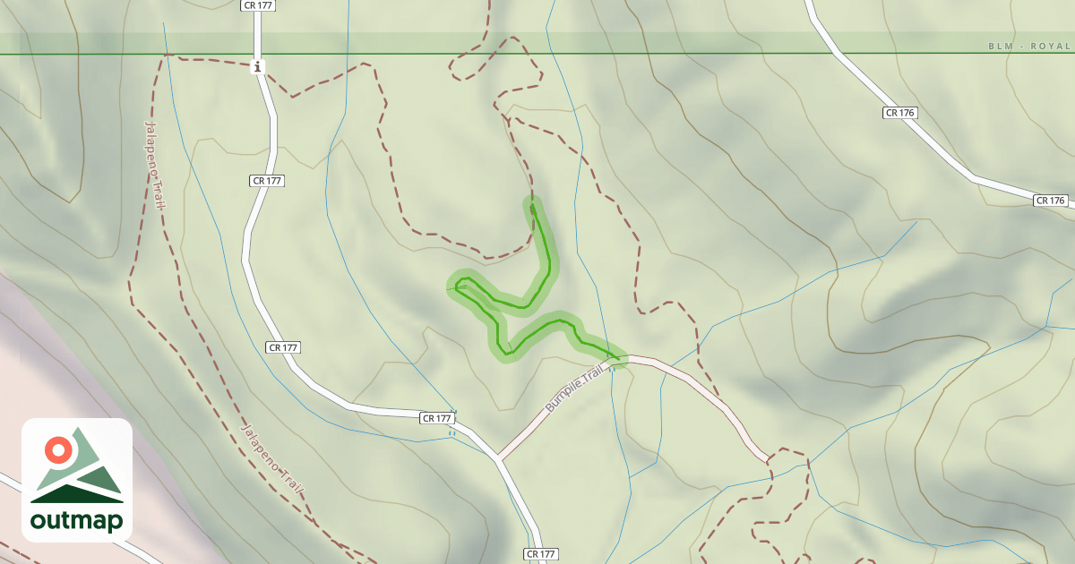 Map of Hatch Trail