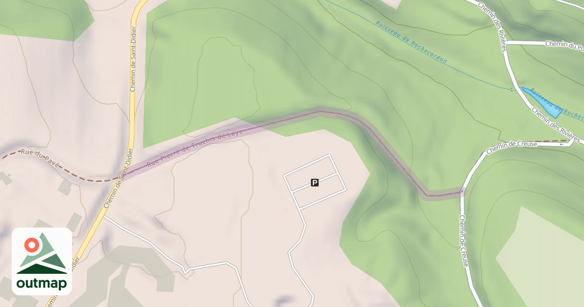 Map of Chemin de Truchis de Lays
