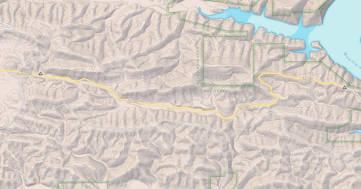 Map preview of USFS National Forest System Roads {5DBEB233-23BD-4B44-A3CE-D62482B60D95}