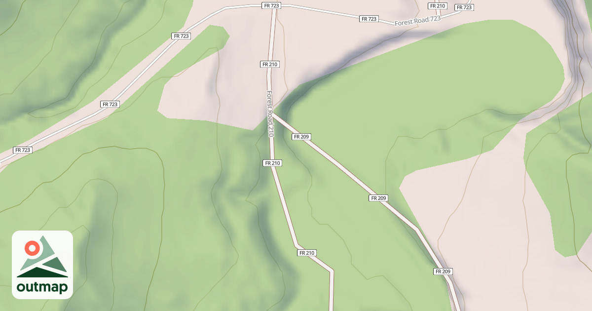 Map of 209