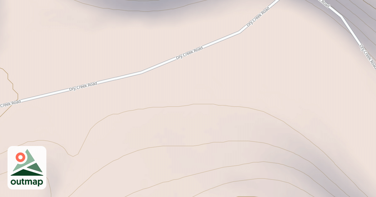 Map of DRY CREEK SPUR 025