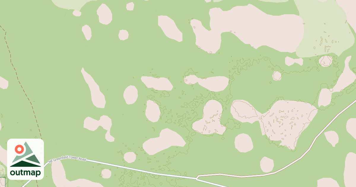 Map of USFS Motor Vehicle Use Map Roads {BBF05105-D9C0-41CF-AE65-F56969D234C6}