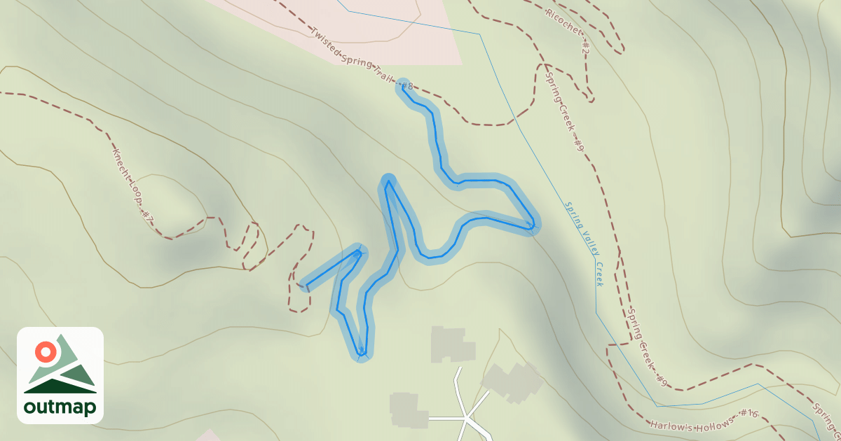 Map of Knecht Loop - #7