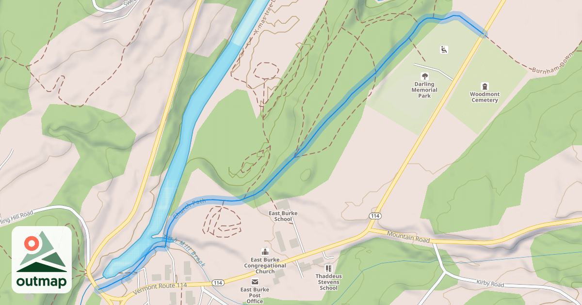 Map of Church Path