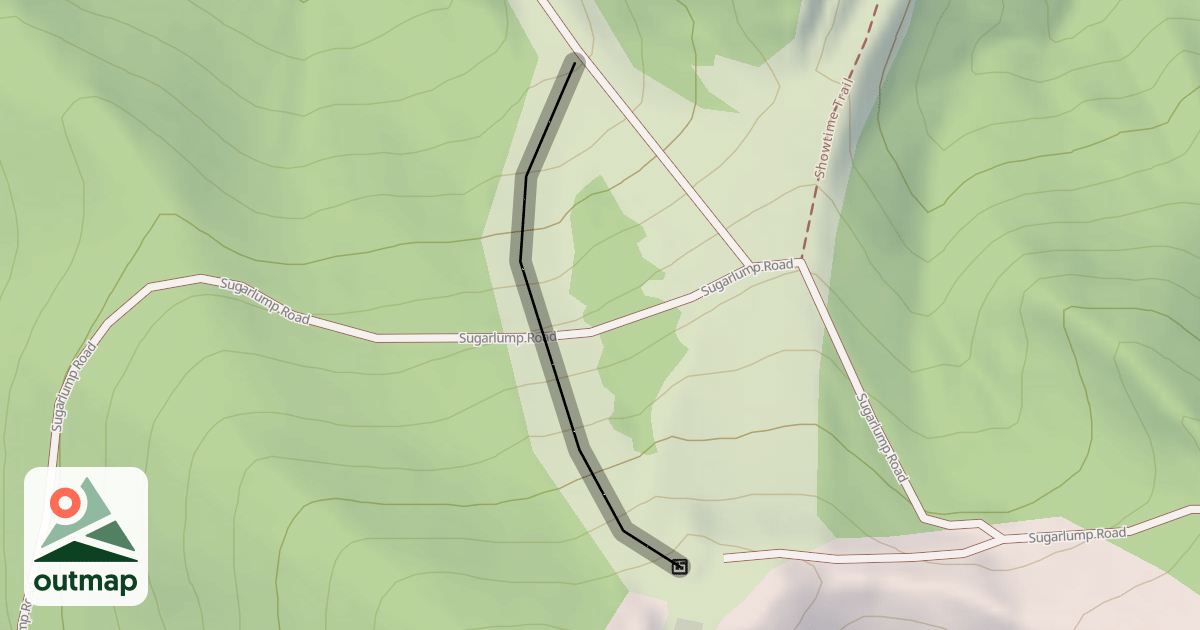 Map of Rip's Run