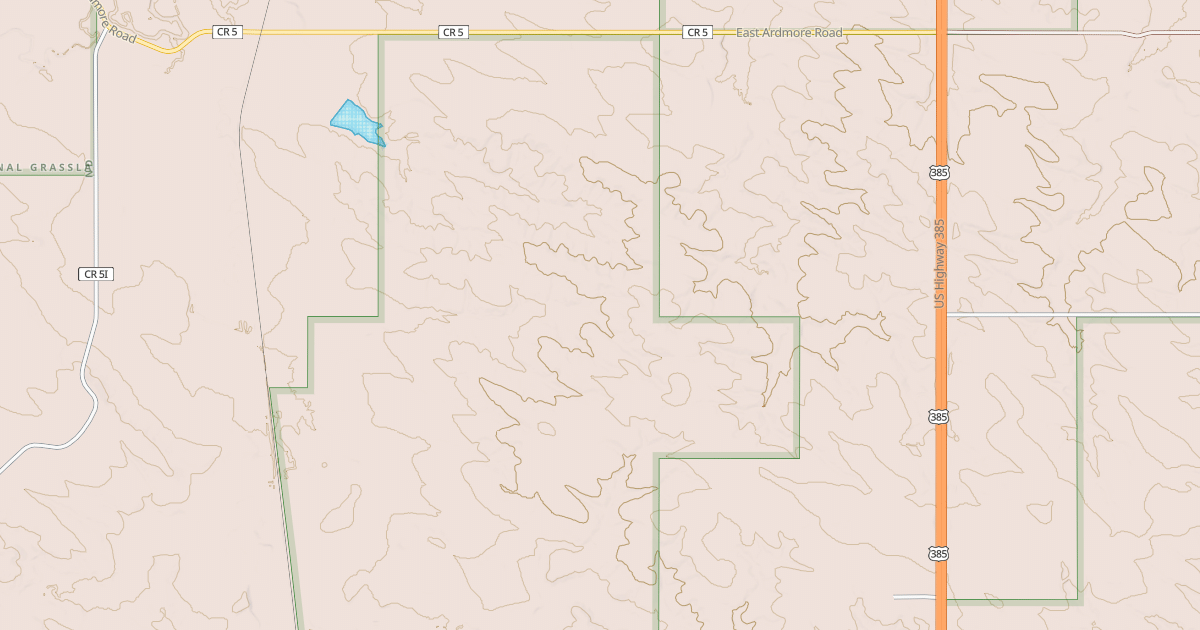 Map preview of USFS National Forest System Roads {64391D98-3966-458B-AFDC-C93157778FCD}