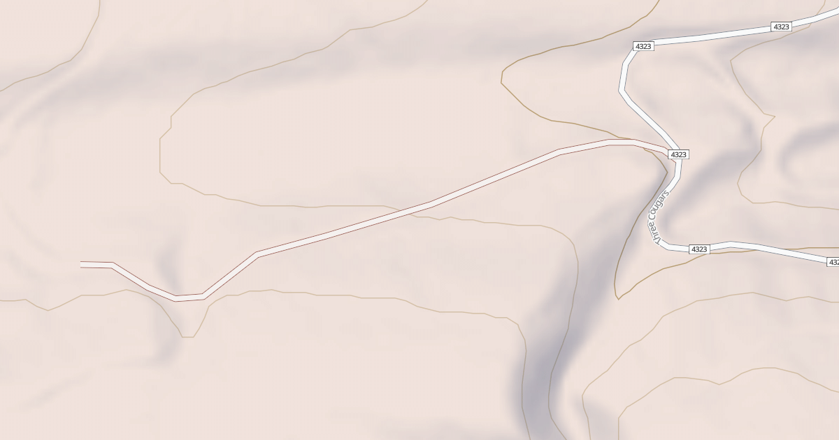 Map preview of LITTLE COUGAR