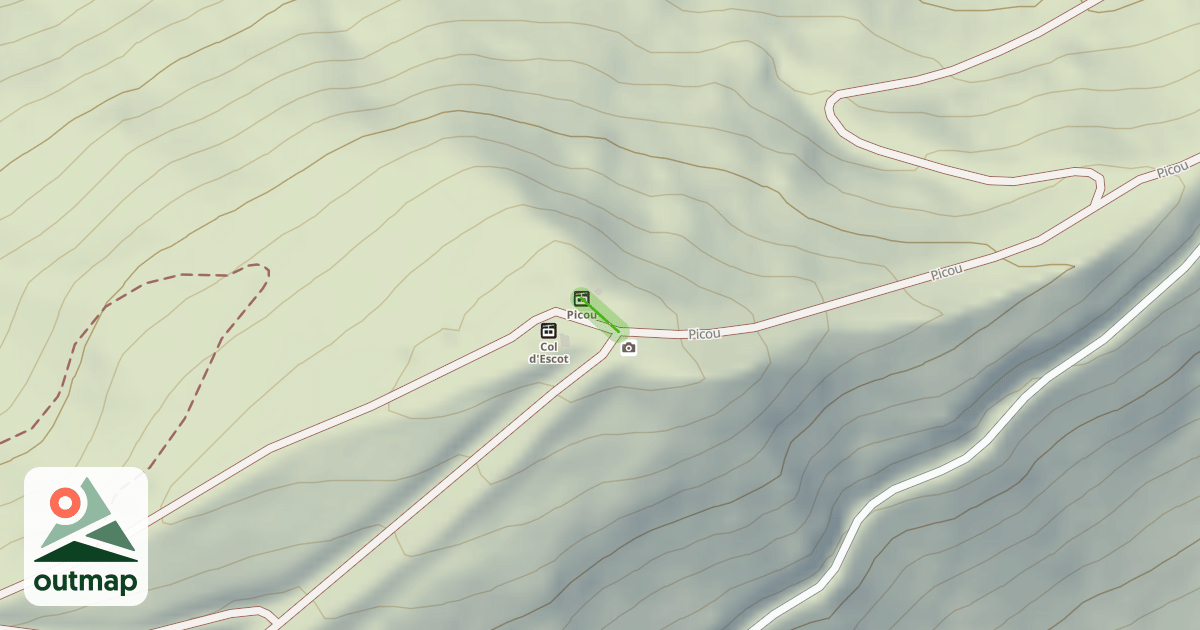 Map of Picou