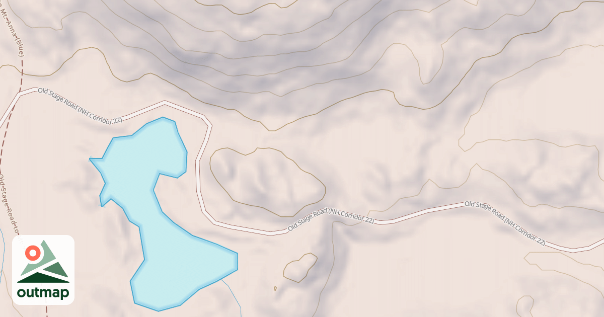Map of Old Stage Rd-Corridor 22