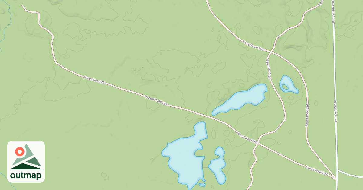 Map of FR 297