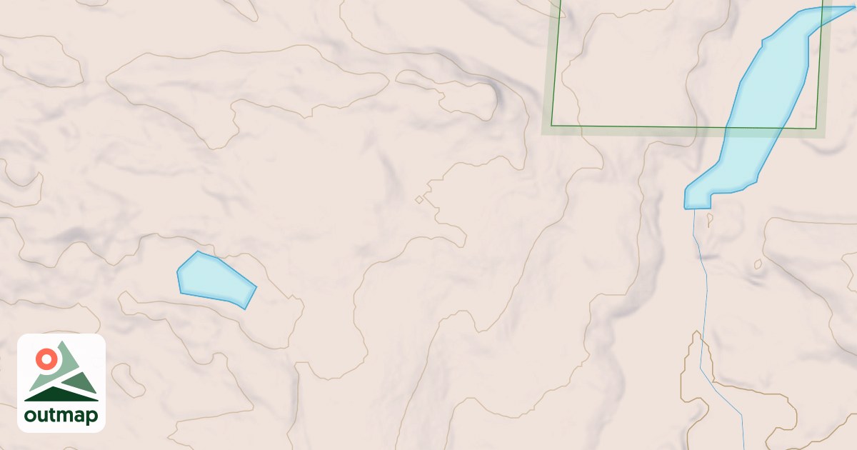 Map of FLUTE REED RIVER SPUR AA