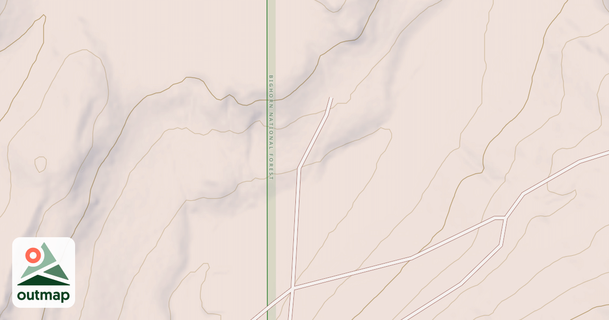 Map of BROKEN BACK