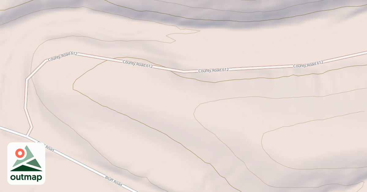 Map of CANEY BRANCH