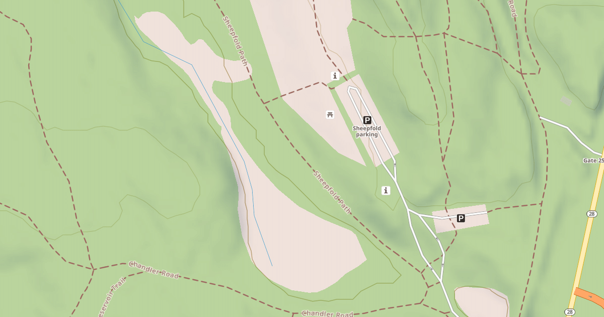 Map preview of Reservoir