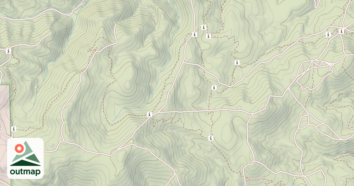 Map of PEAVINE CREEK CUTOFF