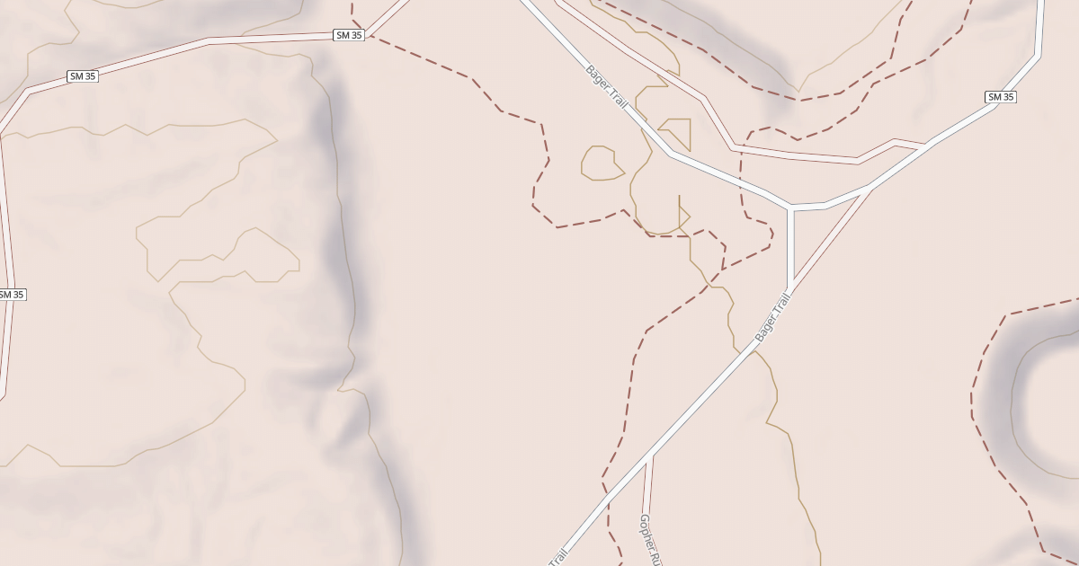 Map preview of Lincoln Hills Motorcycle Trail