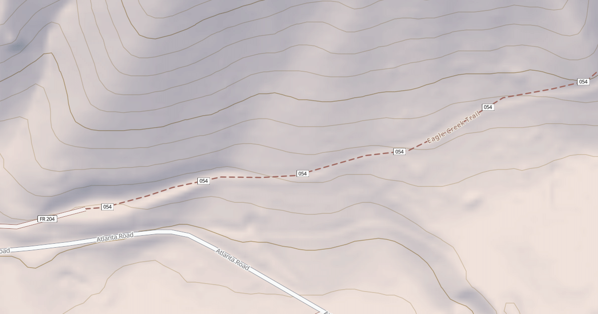 Map preview of Eagle Creek