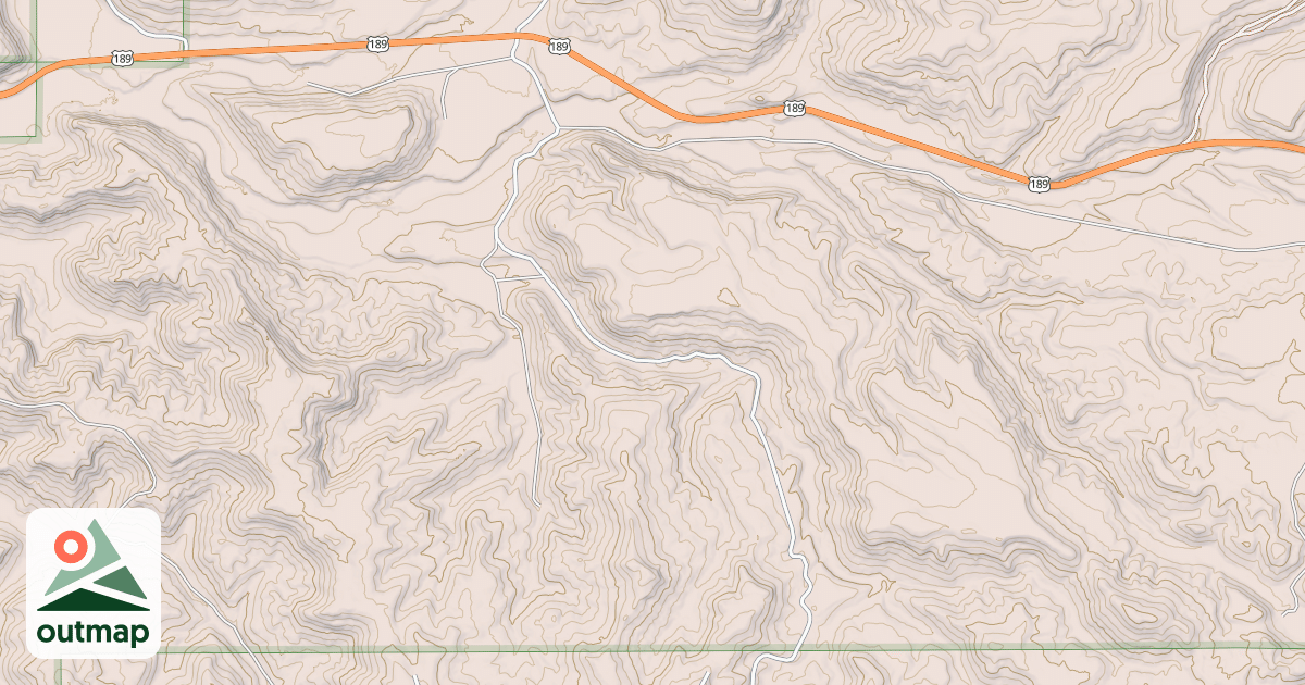 Map of HOBACK ESTATES