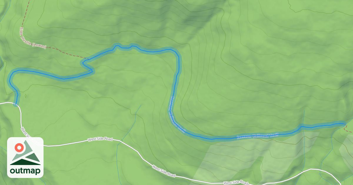 Map of Iverson Railroad Trail