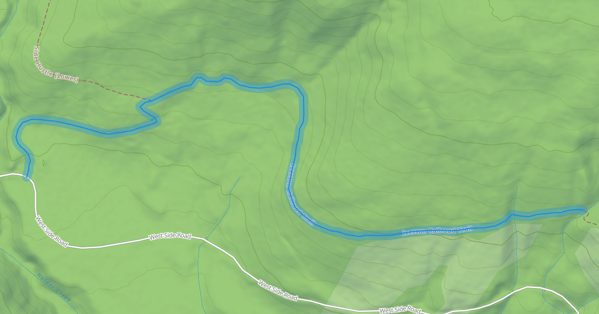 Map preview of Iverson Railroad Trail