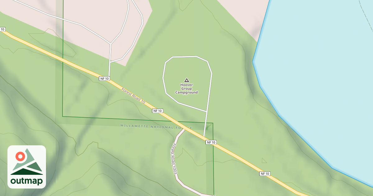 Map of HOOVER GROUP LOOP
