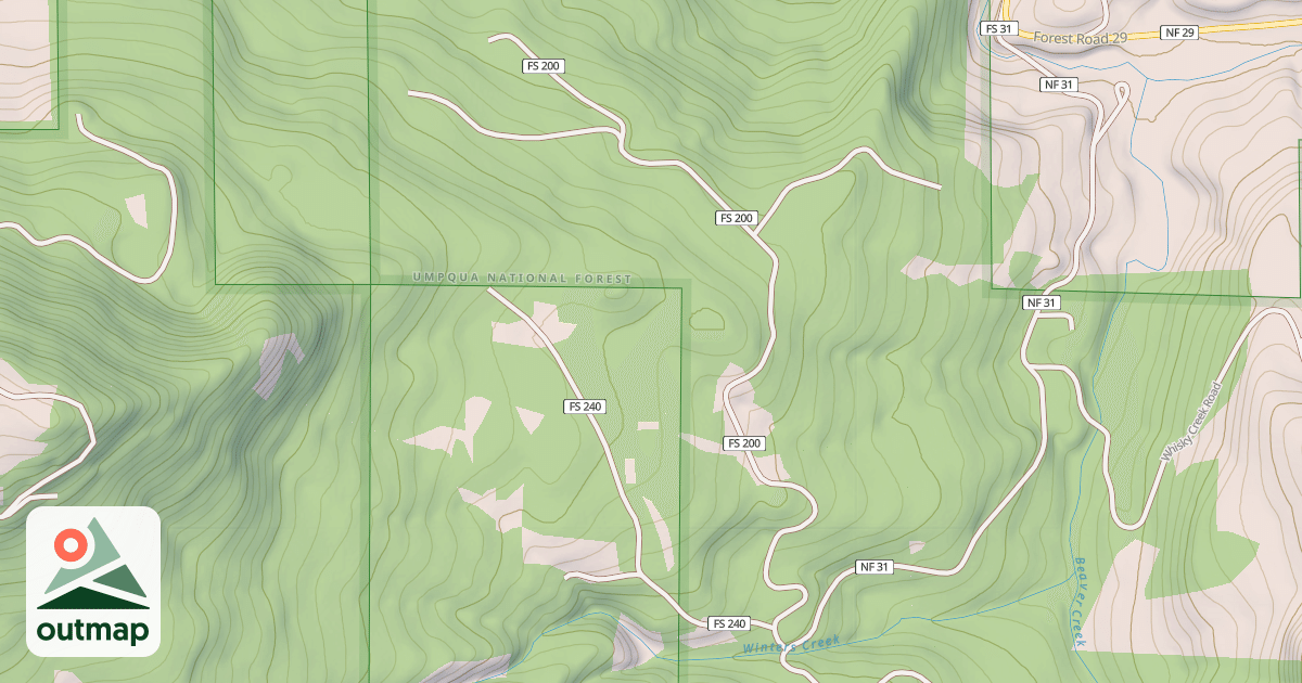 Map of BEAVER JACK/LO BURNT T.S
