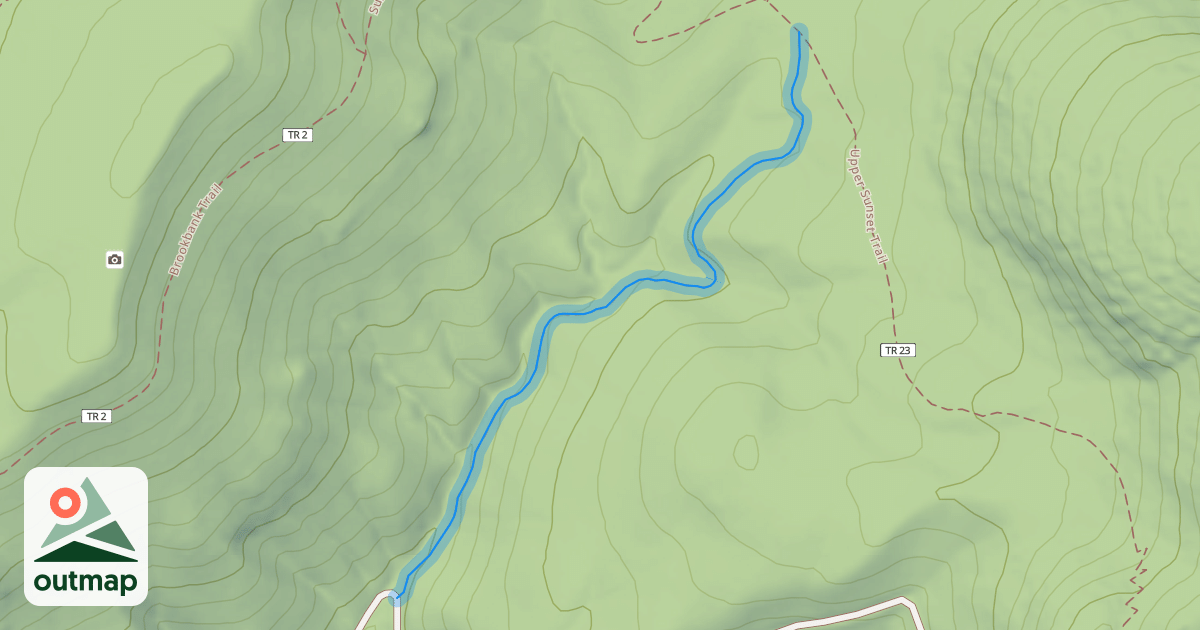 Map of Upper Down Under