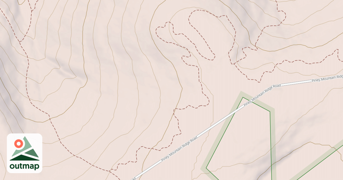 Map of Michaux State Forest - ATV Trail System