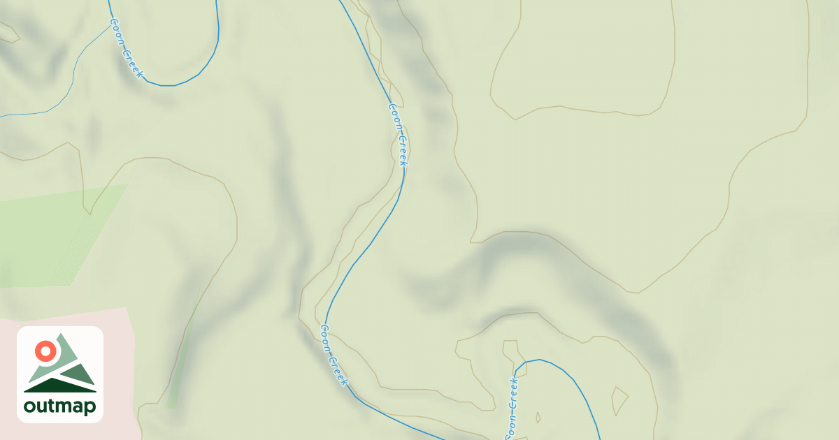Map of Shady Oaks Native Prairie Adventure Trails
