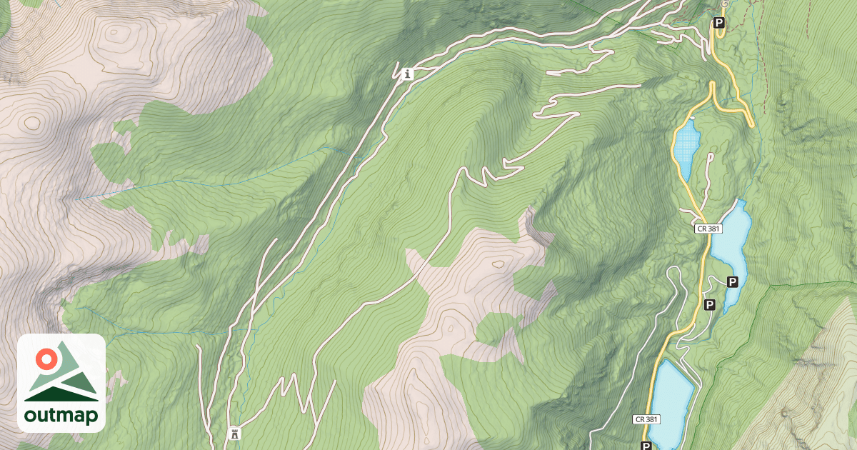 Map of HIST. WALDORF WAGON ROAD