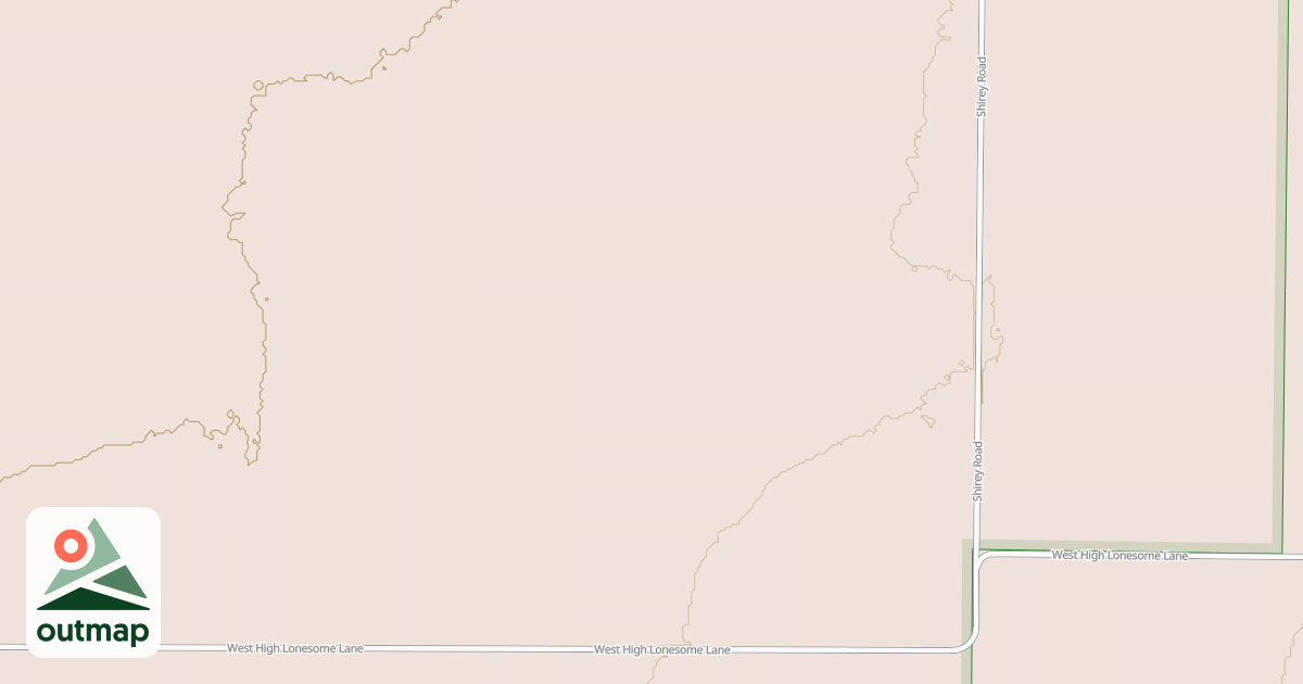 Map of USFS National Forest System Roads {37BB87E7-82F6-457A-9D84-90F4085F78CA}
