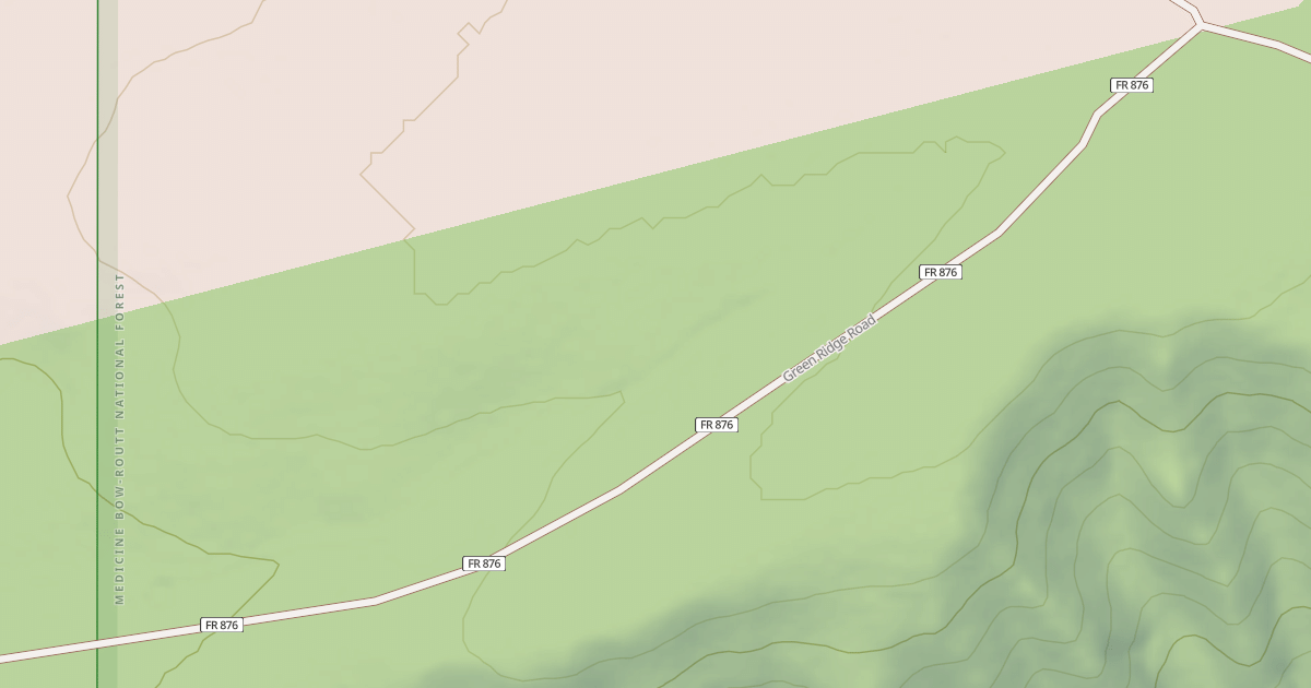 Map preview of GREEN RIDGE SPUR 1I
