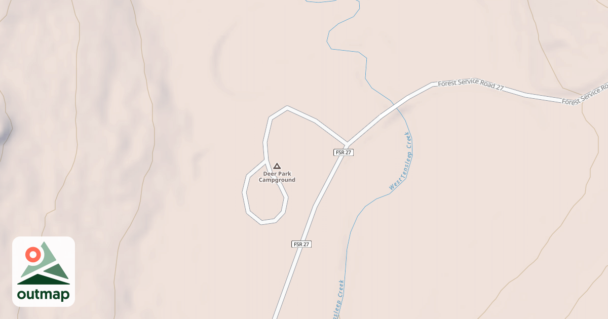 Map of DEER PARK C.G.