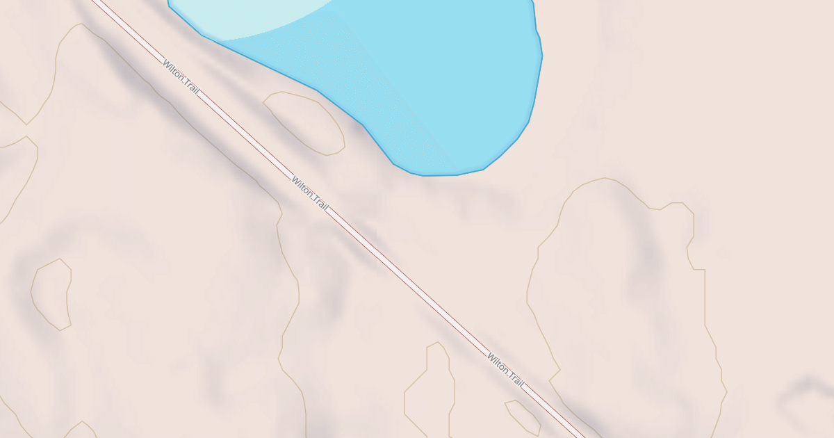 Map preview of Wilton Trails Northwest