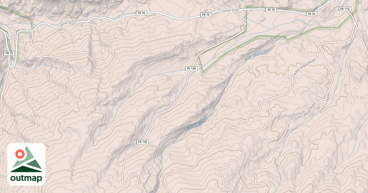 Map of CECILLIA PIT RD