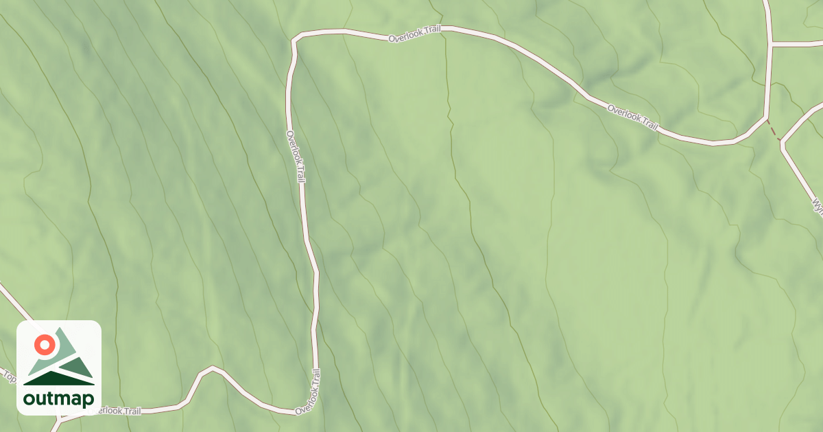 Map of Overlook Trail