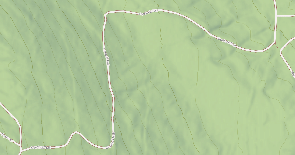 Map preview of Overlook Trail